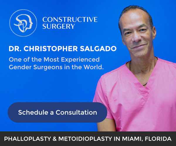 Dr. Christopher Salgado - One of the Most Experienced Gender Surgeons in the World.